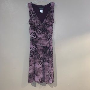 Animal print dress